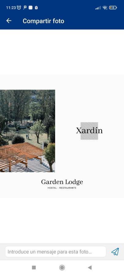 Garden Lodge Hostal Evencio 里瓦达维亚 外观 照片